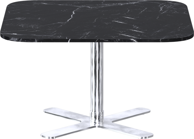 Stainless Plus Coffee Table - 80cm Rd